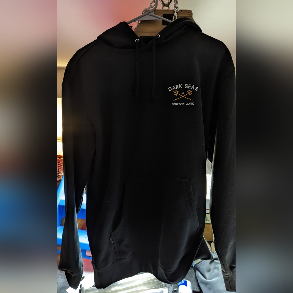 Dark Seas Cabrillo Fleece Hoodie Size Medium